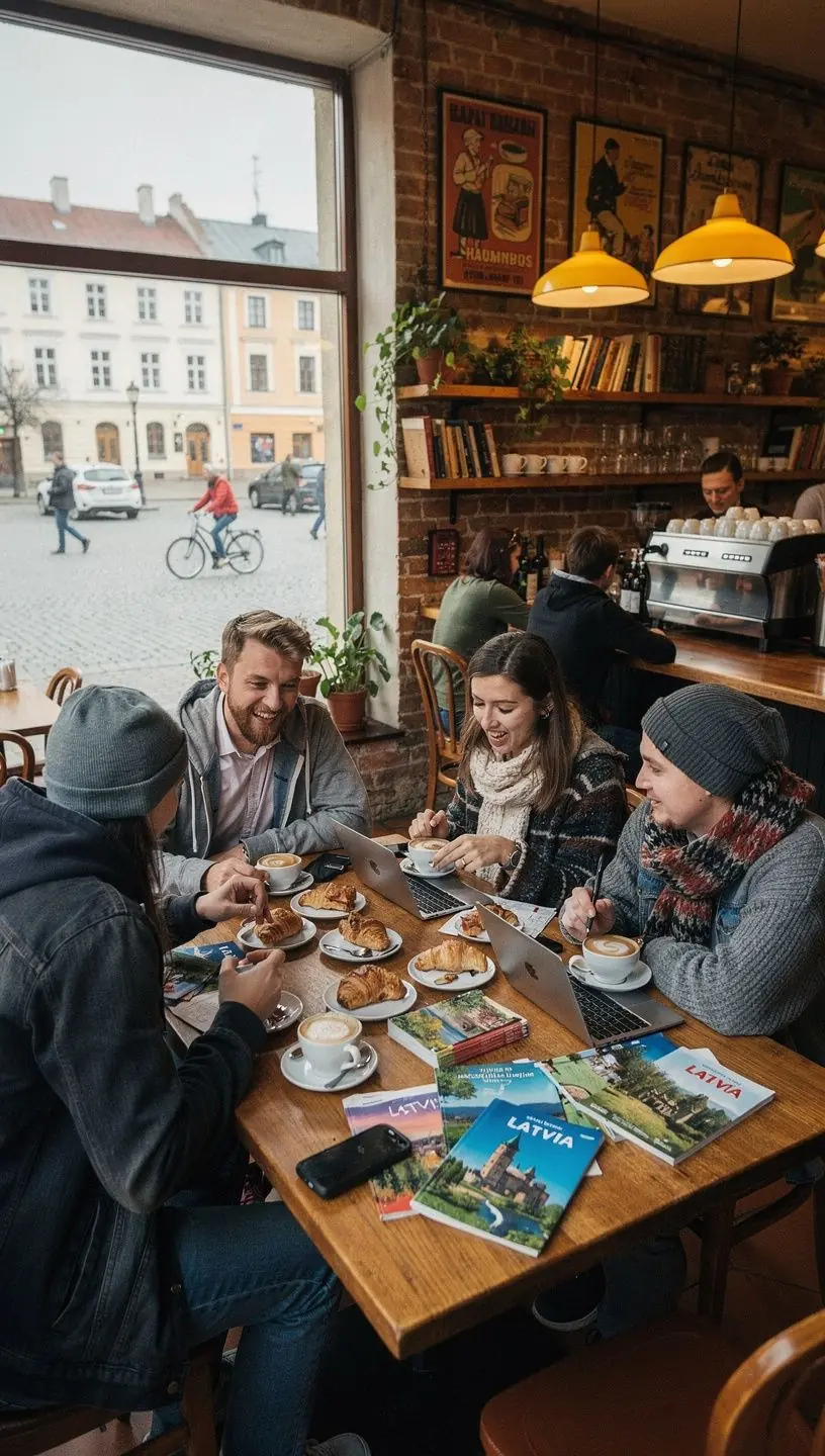 Rīgas centrālais tirgus ar vietējiem produktiem un apmeklētājiem.